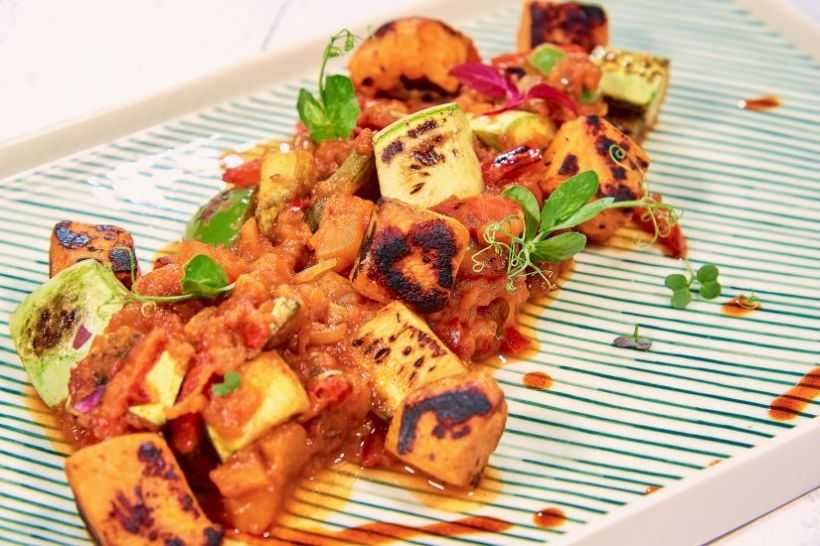 Ghiveci de legume cu cartofi dulci