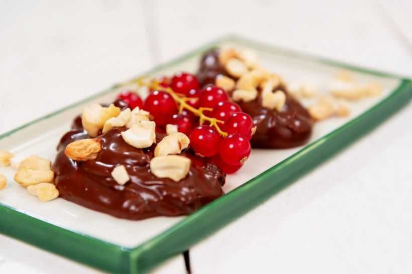 Budincă de ciocolată negră